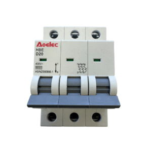 3 POLE MCB 20A TYPE D