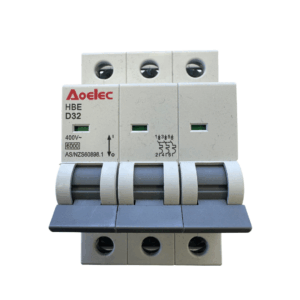 3 POLE MCB 32A TYPE D