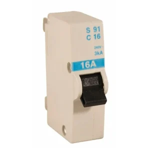 MCB 1-POLE 16C PLUG IN