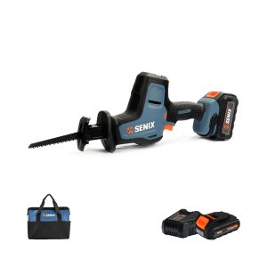 SENIX - X2 One-Handed Reciprocating Saw Kit: with 18V 2Ah Battery and 2A Charger