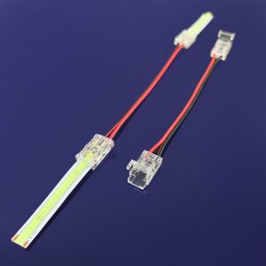 COB DOUBLE CONNECTOR WITH CABLE 10PCS