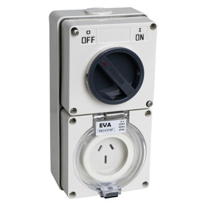 15A 3 PIN SWITCHED SOCKET IP66