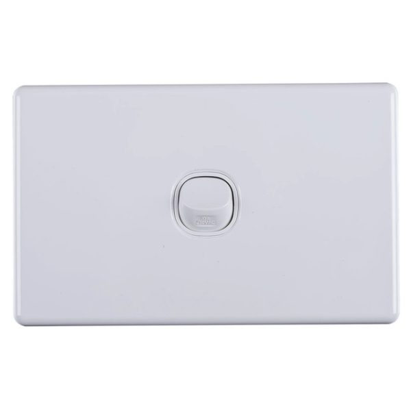 1 GANG SWITCH WHITE