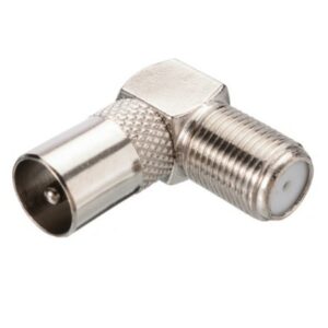 RIGHT ANGEL BELLING PLUG TO F SOCKET (F011)