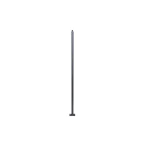 POLE WITH STAND BLACK 4MTR