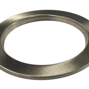 SATIN CHROME RING TO SUIT 120MM DOWNLIGHT