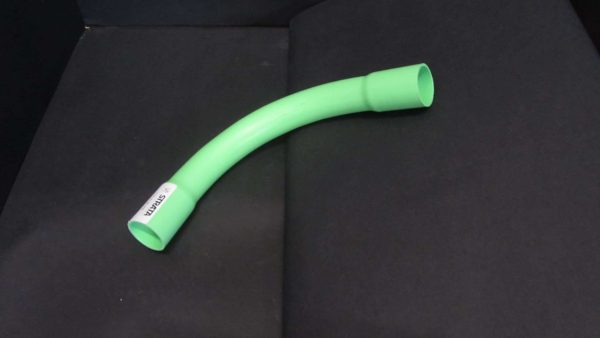 20MM TELECOM BEND GREEN 90 DEG