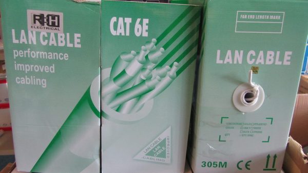 CAT-6 CABLE (305MTR) 4PAIRS 0.56MM