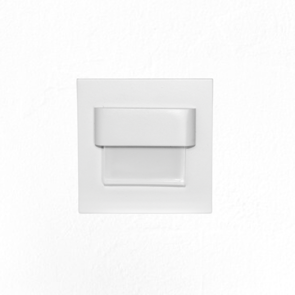 1W 55MM LED STEP LIGHT 3K WHIT