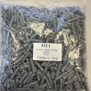 5X25 NYLON WALL PLUGS(1000)