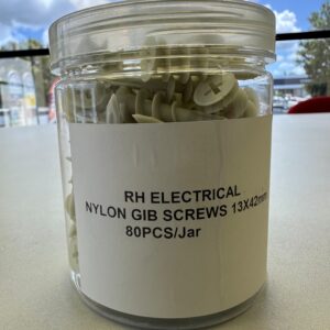 NYLON GIB SCREWS (100PCS)