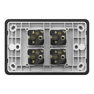 4 GANG SWITCH WHITE - Image 3