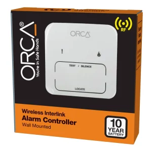 Wireless Interlink Alarm Controller Wall Mount