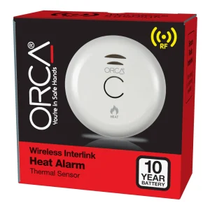Wireless ORCA Interlink Heat Alarms