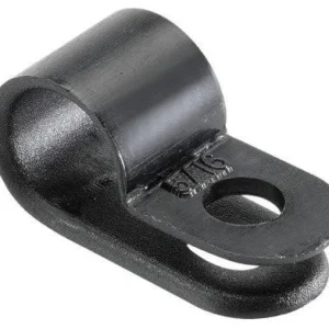 P CLIPS 5/16MM BLACK (1000BAG)