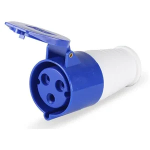 16A FEMALE 2PIN CARAVAN PLUG