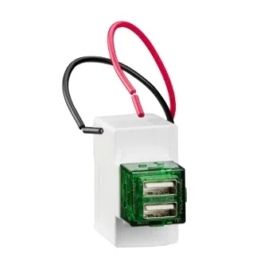 MECH USB DUAL CHARGING 3.1A DEEP 342USB2-VW