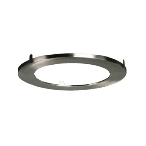 SATIN CHROME RING TO SUIT 90MM DOWNLIGHT