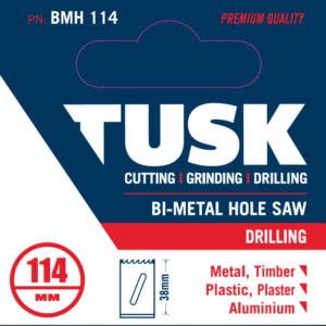 TUSK 114MM STANDARD HOLE SAW