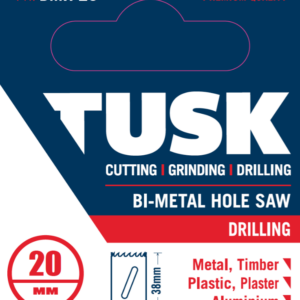 TUSK 20 MM STANDARD HOLE SAW