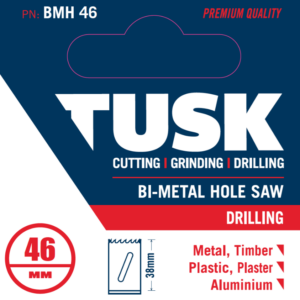 TUSK 46MM STANDARD HOLE SAW