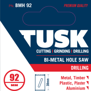 TUSK 92MM STANDARD HOLE SAW