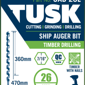 TUSK AUGER - 26MM X470MM