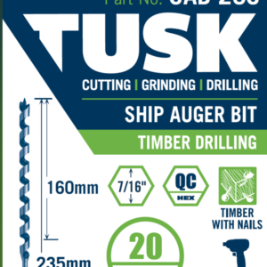 TUSK AUGER - 20MM x 23