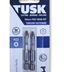 TORSION PZ#2 BIT 50MM 2PK