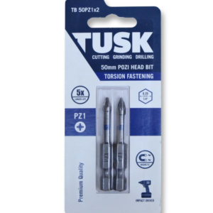 TORSION PZ#1 BIT 50MM 2PK
