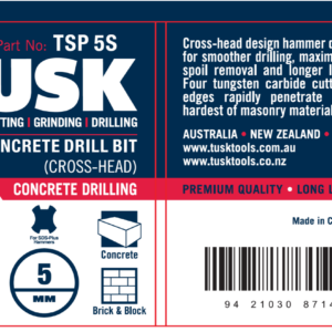TUSK CONCRETE 5MM BIT