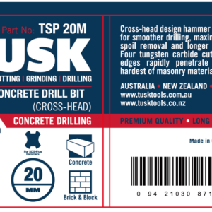 TUSK CONCRETE 20MM BIT