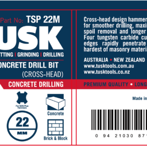 TUSK CONCRETE 22M BIT