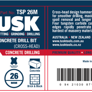 TUSK CONCRETE 26MM BIT