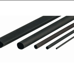 HEATSHRINK THIN WALL 6.4MM BLACK 1.2M