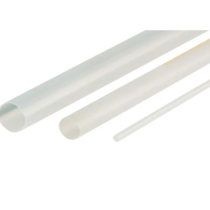 HEATSHRINK THIN WALL 6.4MM WHITE 1.2M
