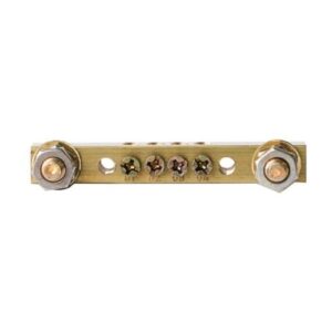 4WAY BUSBAR 2 STUD 6MM 34042