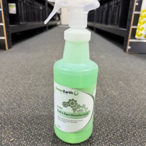 Coil and Duct Disinfectant EPA Registered Hospital Grade 1.0L c/w sprayer