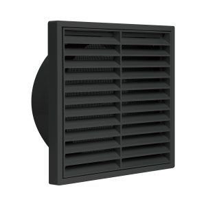 150MM EXHAUST GRILL BLACK FINISH
