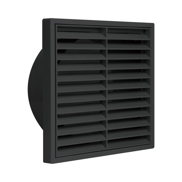 125MM EXHAUST GRILL BLACK FINISH