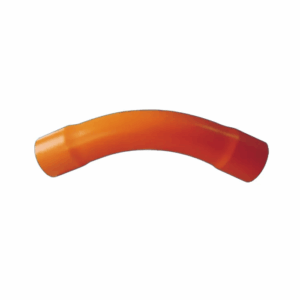 50MM BEND ORANGE 90DEG