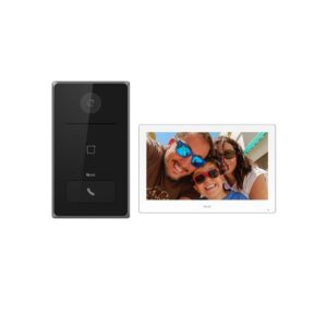 HiLook IP HAKITIP1 Video Intercom Kit, Indoor station: Supports live view of up to 16 IP cameras,Door station: Hight quality imaging with 2MP resolution