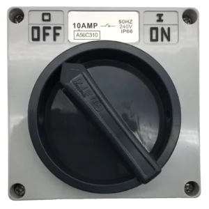 10A 1 POLE ISOLATING SWITCH